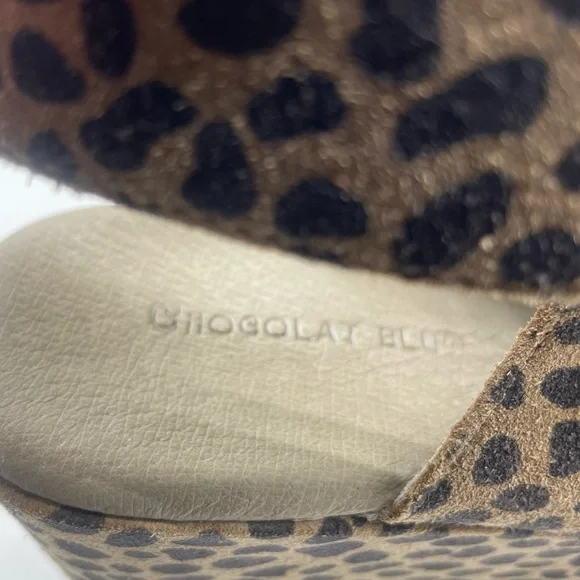 Chocolat Blu Tan and Black Wedge Shoes - Picture 7 of 11